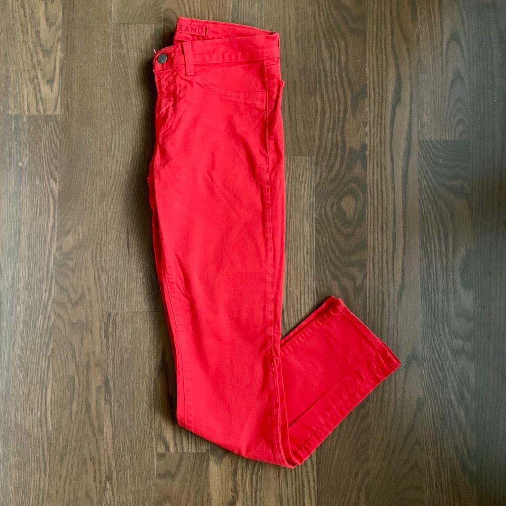 J Brand Red Jeans
